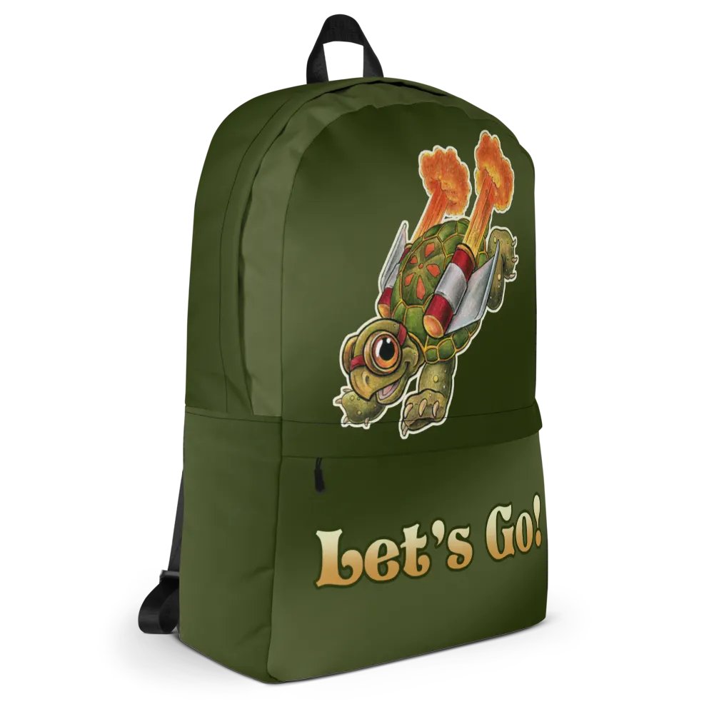 Jetpack Tortoise - SFA All-Over Backpack product image (3)