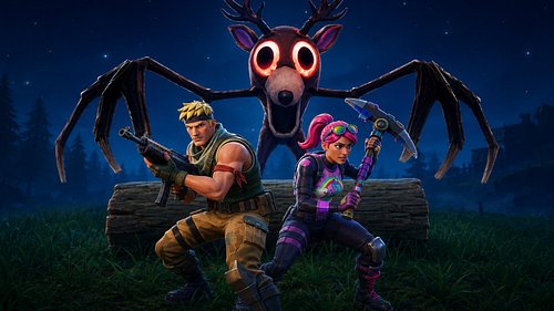 Fortnite really has EVERYTHING now...
at this point just add every game XD

#fortnite #roblox #gaming #99nightsintheforest