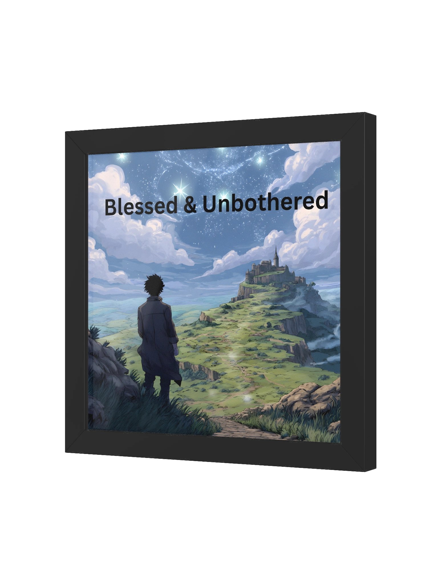 Blessed & Unbothered – Peaceful Faith Landscape Wall Art product image (2)