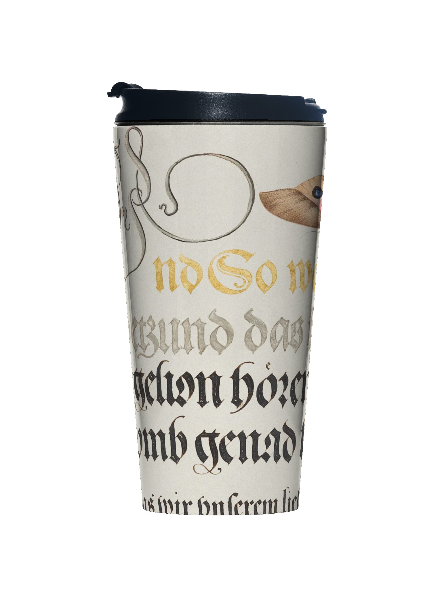 Calligraphic Moth. Stainless Mug product image (1)