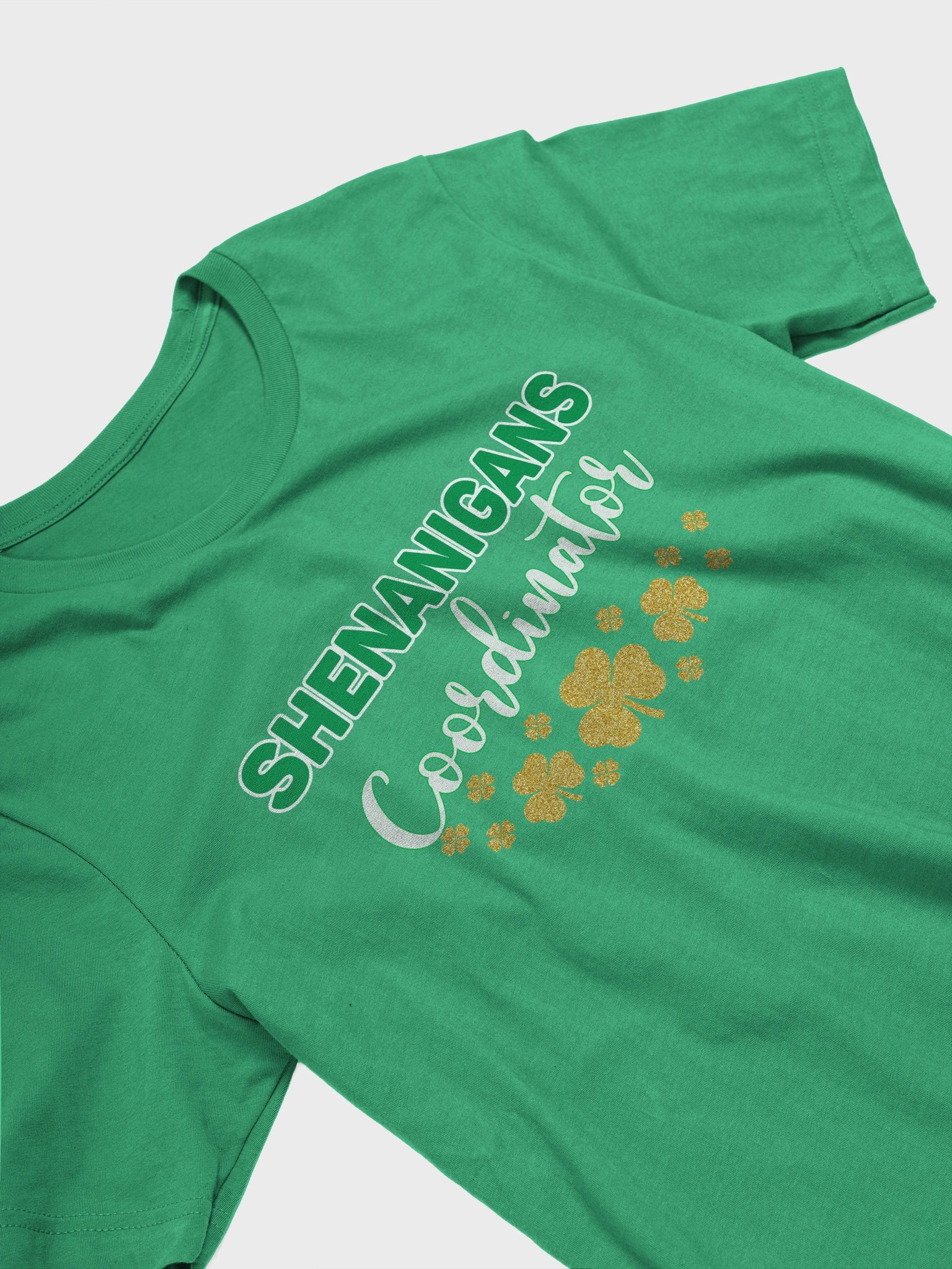 Shenanigans Coordinator ☘️ Supersoft T-shirt with DTG Print product image (1)