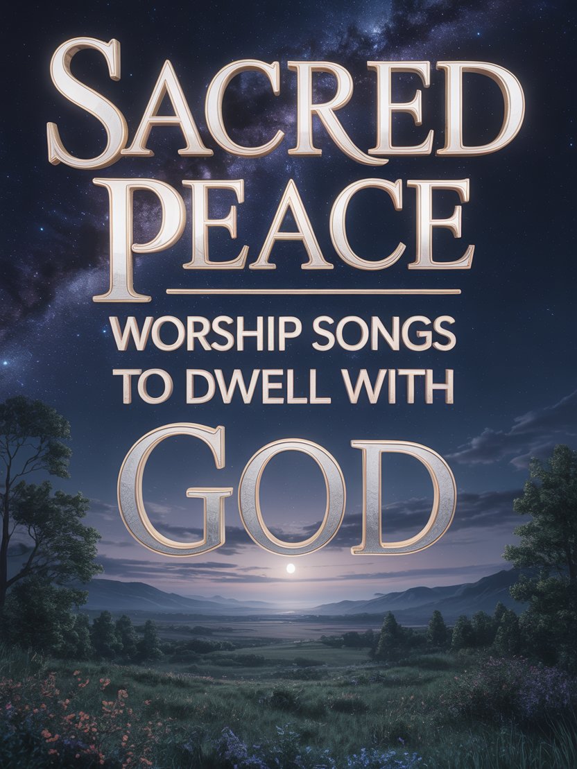Sacred peace, worship songs product image (1)