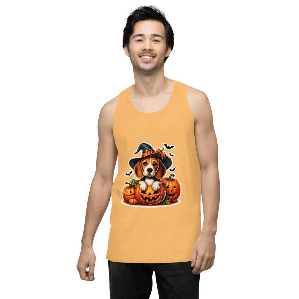 Halloween Pumpkin Beagle - Tank Top product image (100)