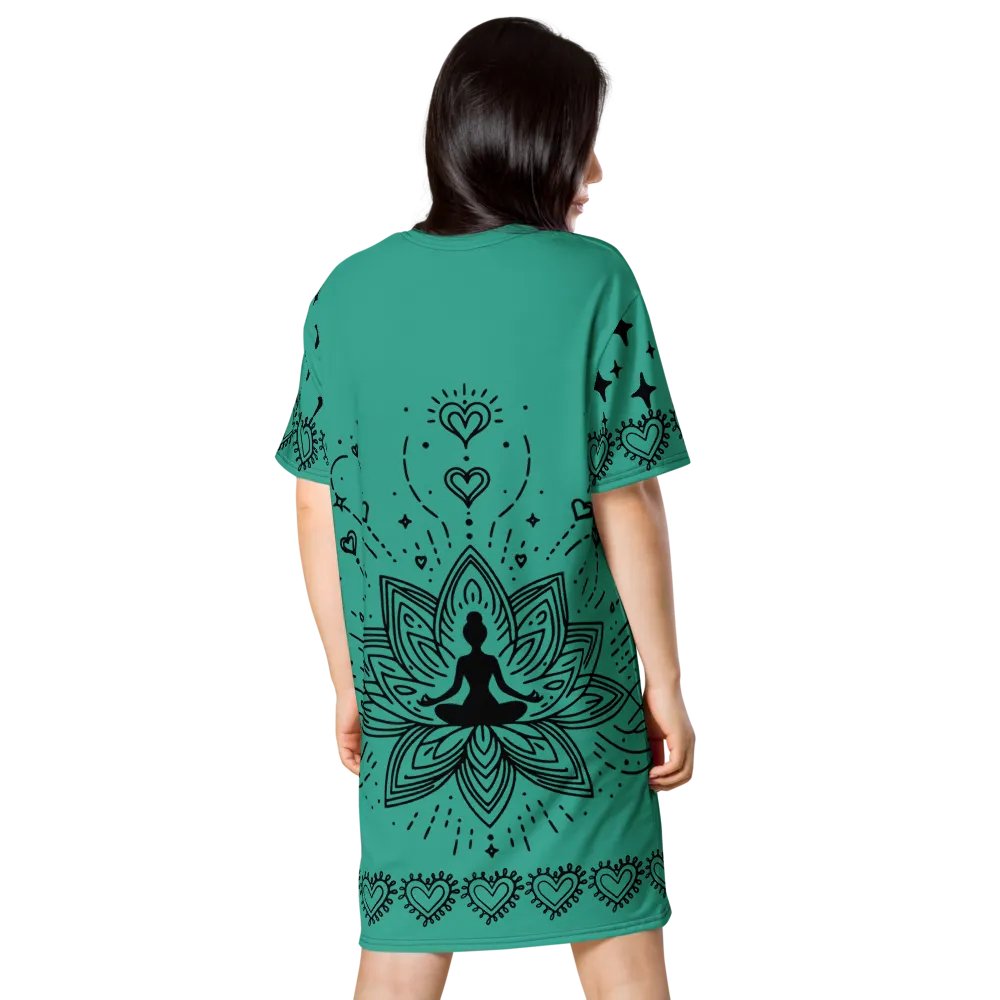 Seagreen Lotus Dress product image (2)