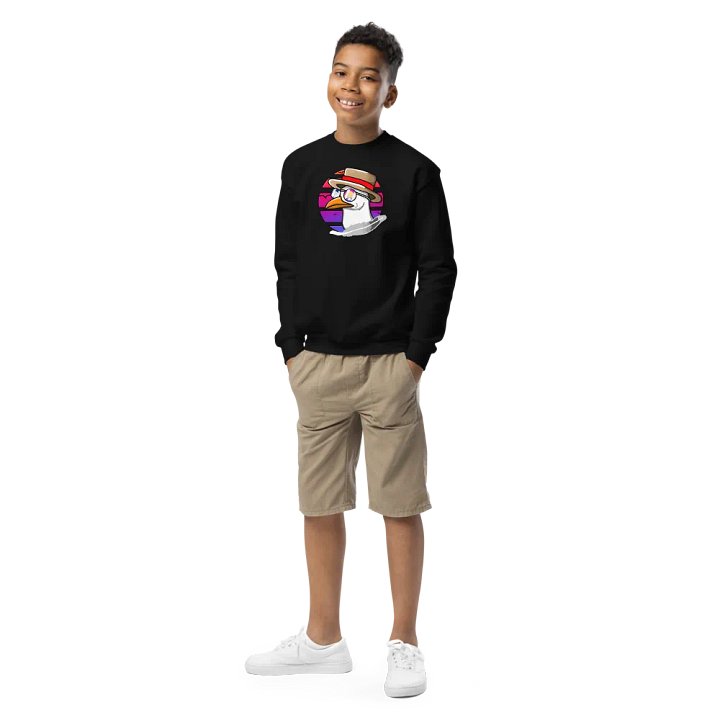 Vacation Vibes Kids Crewneck Sweatshirt product image (1)