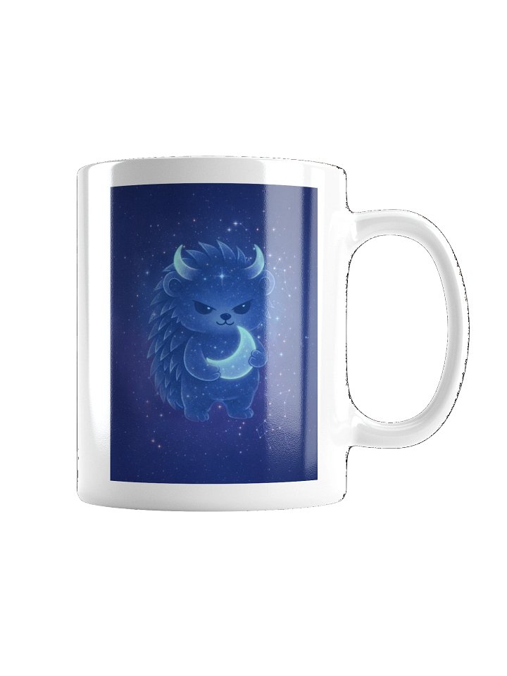Zodiac hedgie white Taurus mug product image (2)