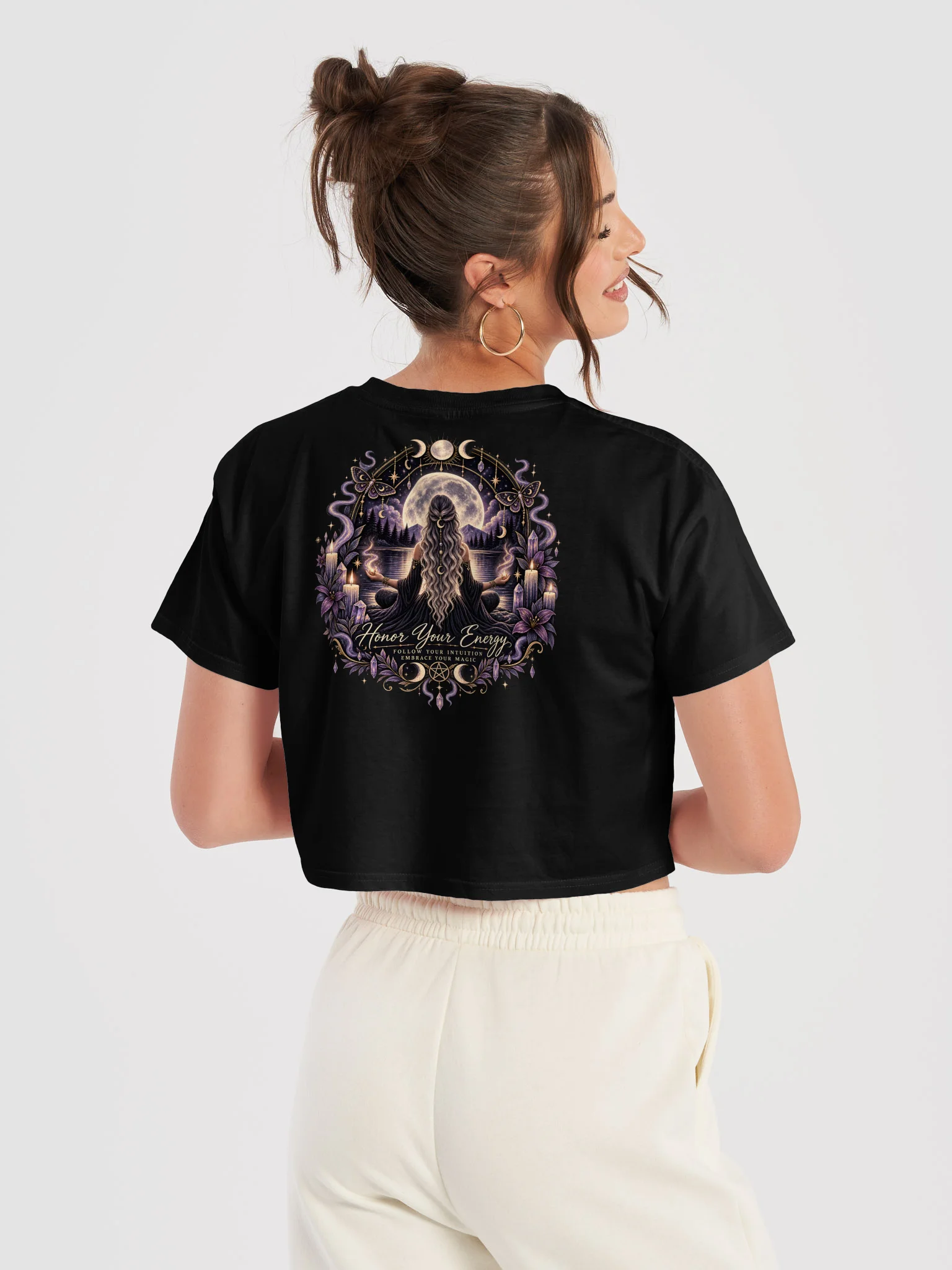 🌙 Moon Magic Crop Top product image (6)