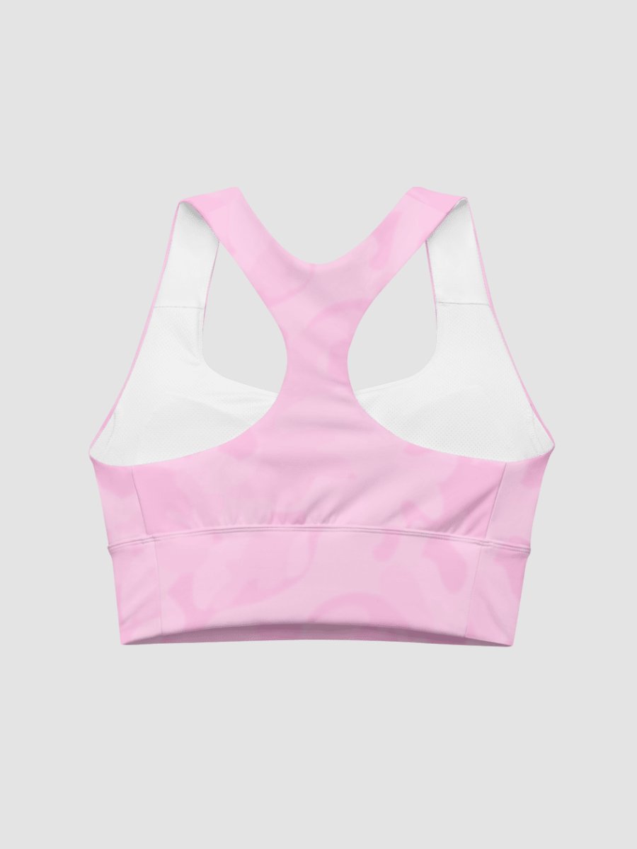 Longline Sports Bra - Light Pink Camo product image (6)
