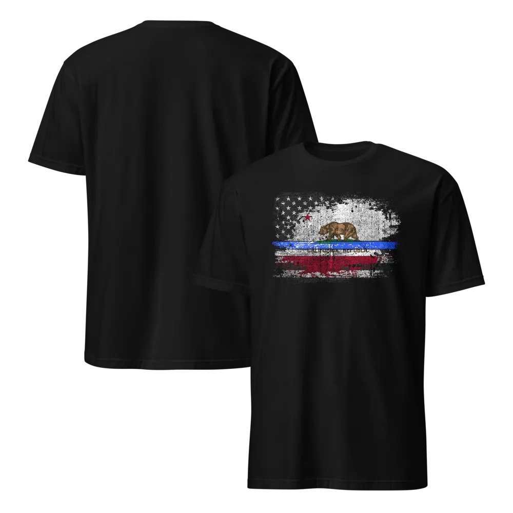 California Thin Blue Line Flag product image (6)