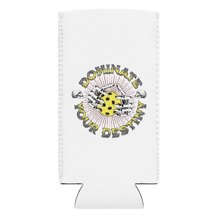 Dominate Your Destiny Pickleball Can Cooler product image (1)