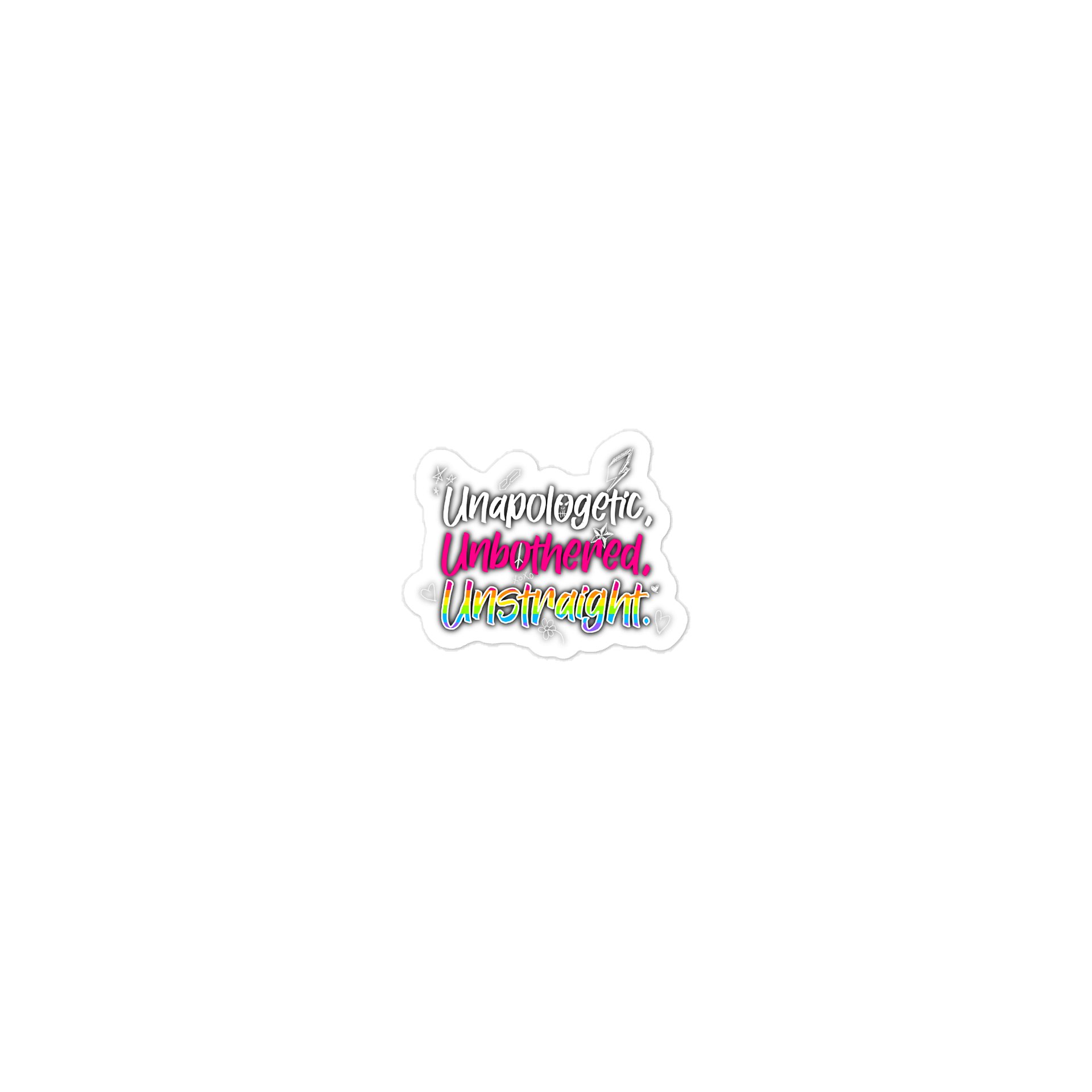 Unstraight Sticker product image (1)