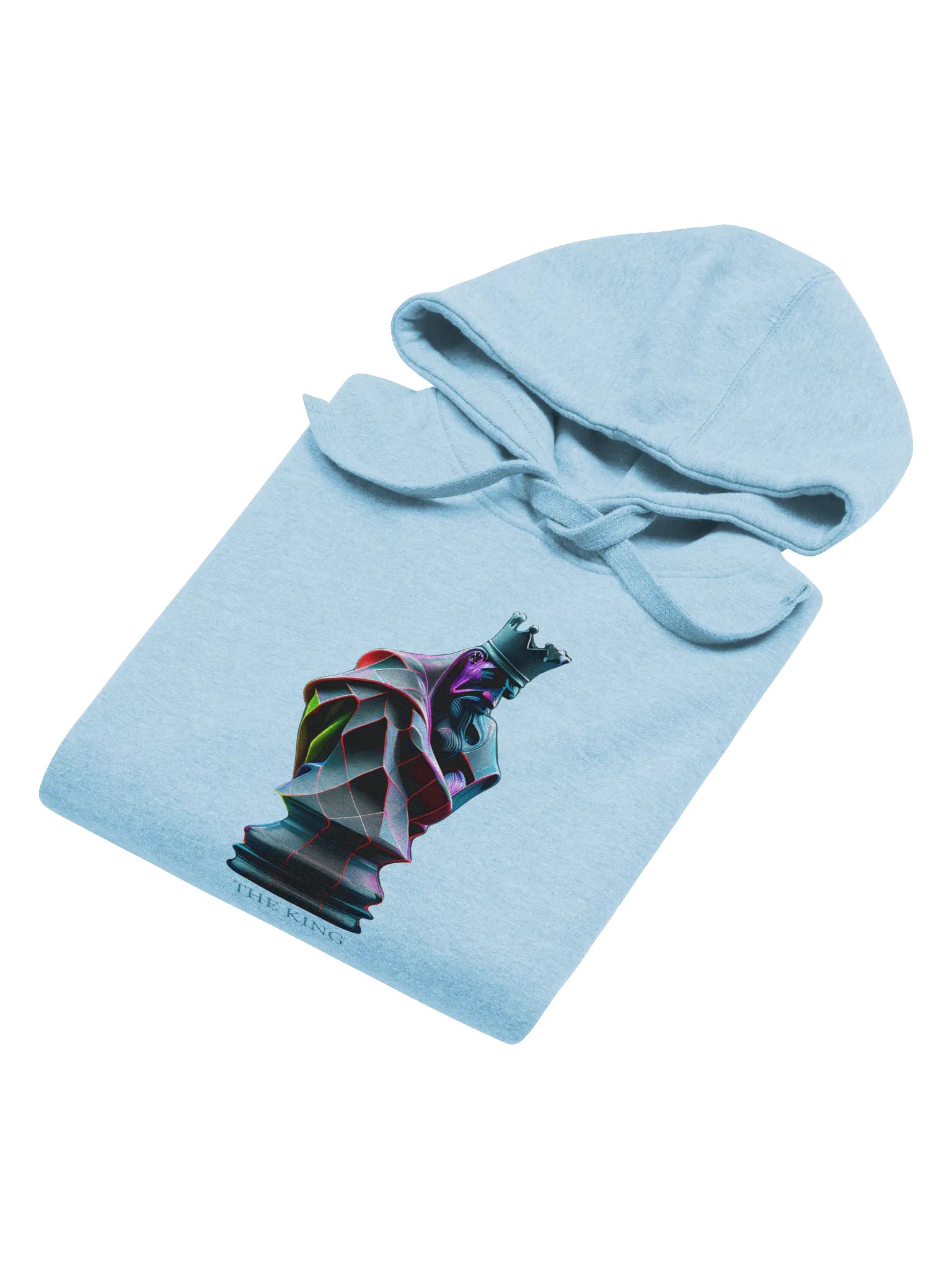 Neon King Chess Piece Premium Hoodie product image (4)