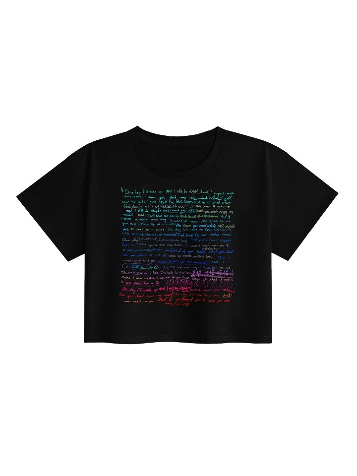 "One Day" Crop Tee product image (2)