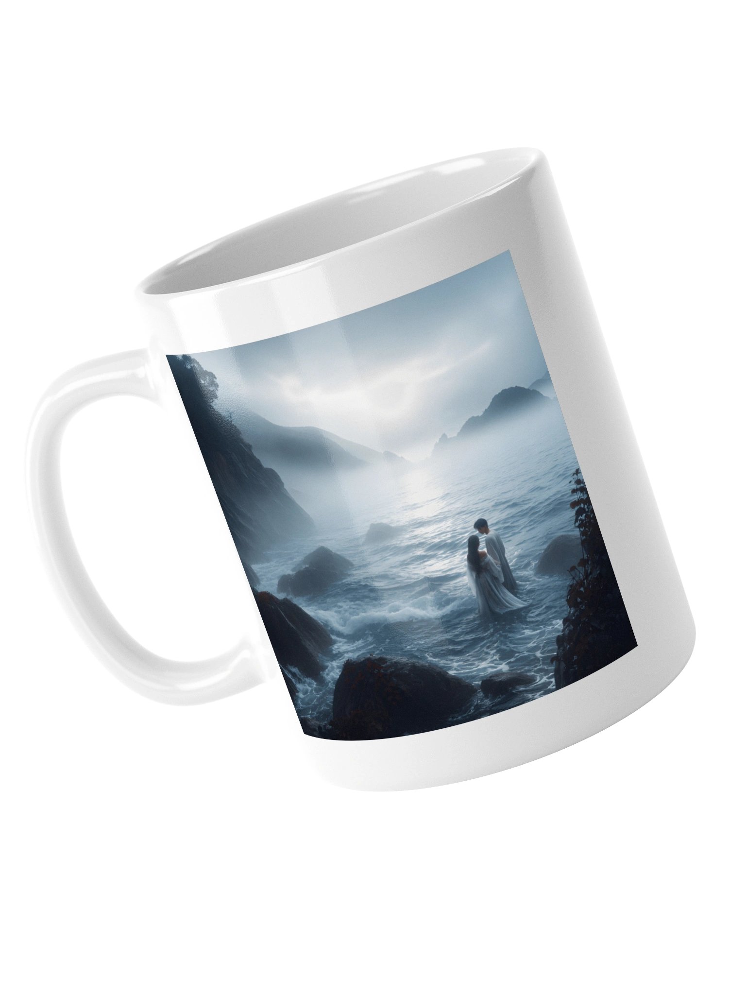 Tidal Hearts - Ethereal Ocean Couple Mug product image (6)