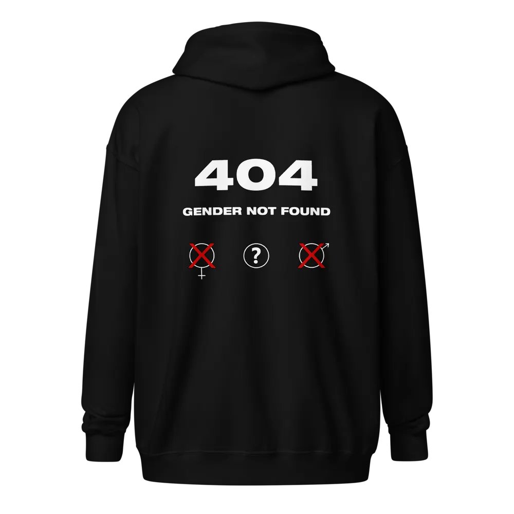 404 Gender not Found Hoodie product image (1)