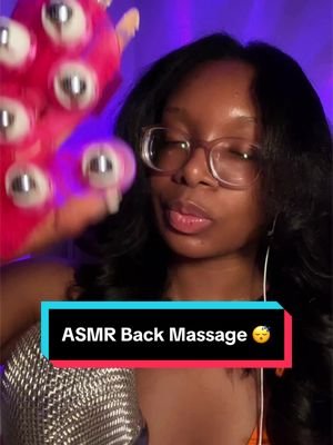 Giving you a back massage after a long day 😴 #asmr #personalattention #asmrmassage #asmrcommunity #asmrfyp 