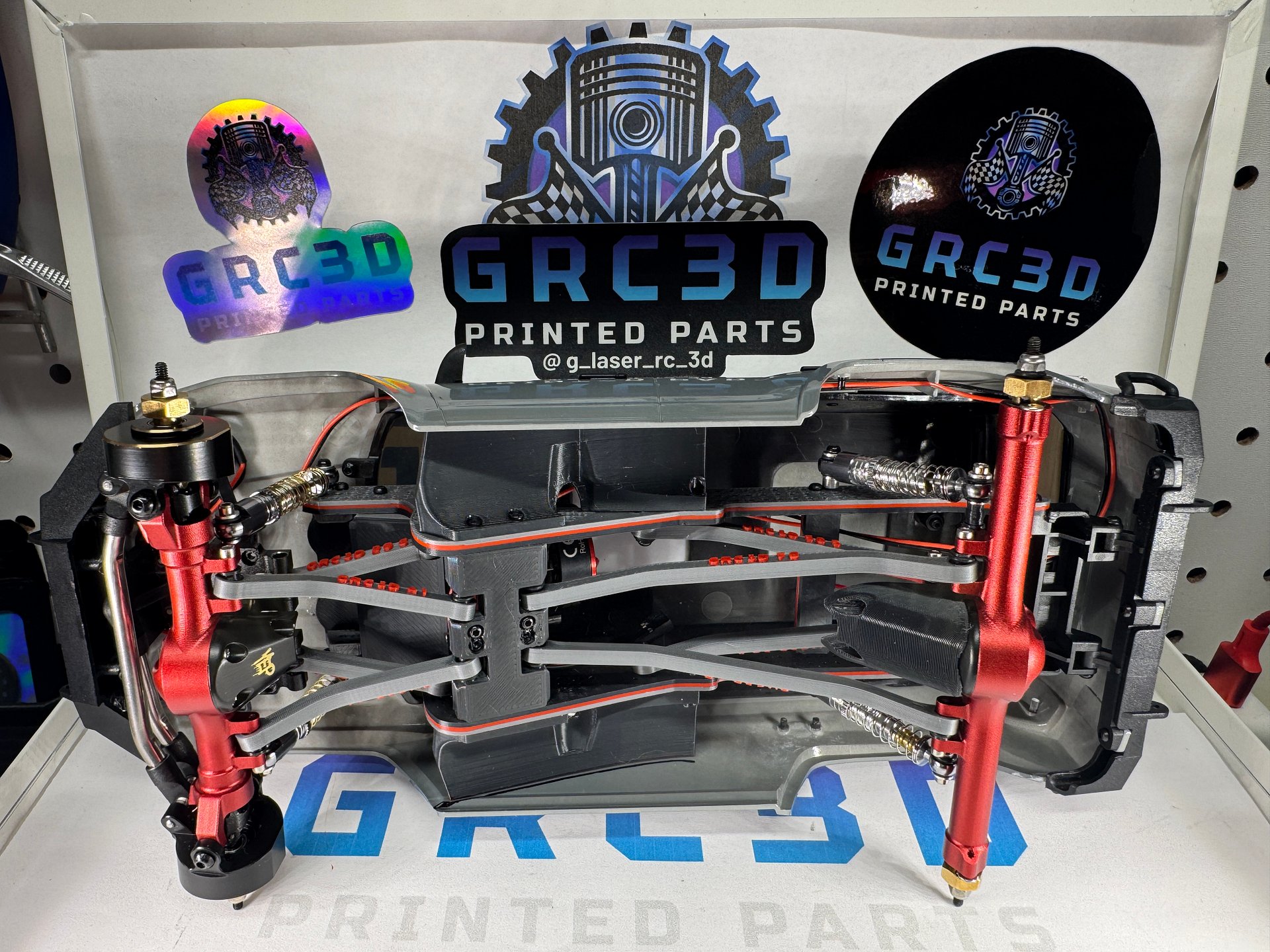 GRC3D LCG (4Runner) Comp Chassis Kit w/ 20deg Skid product image (6)
