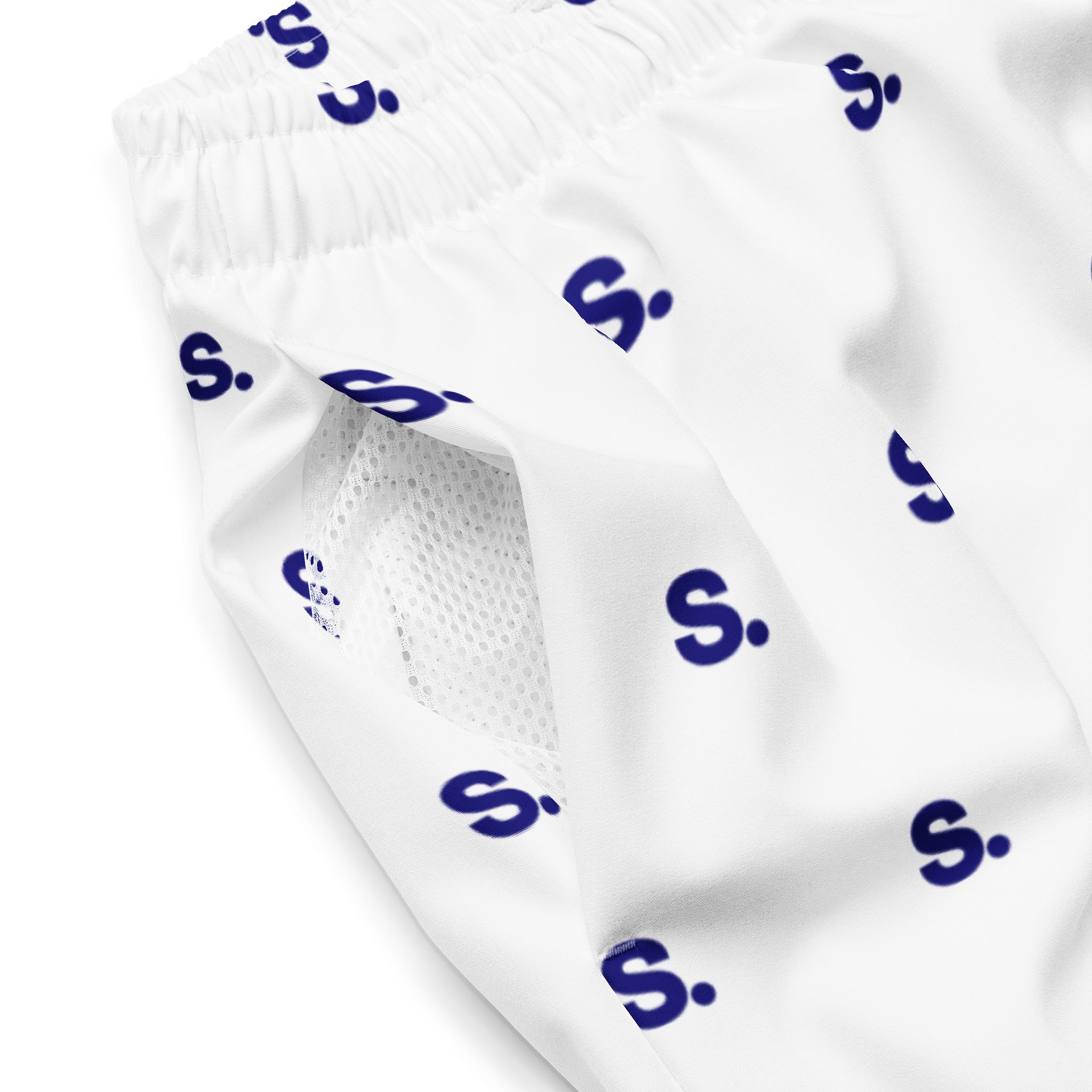 S. White Swim Trunks product image (3)