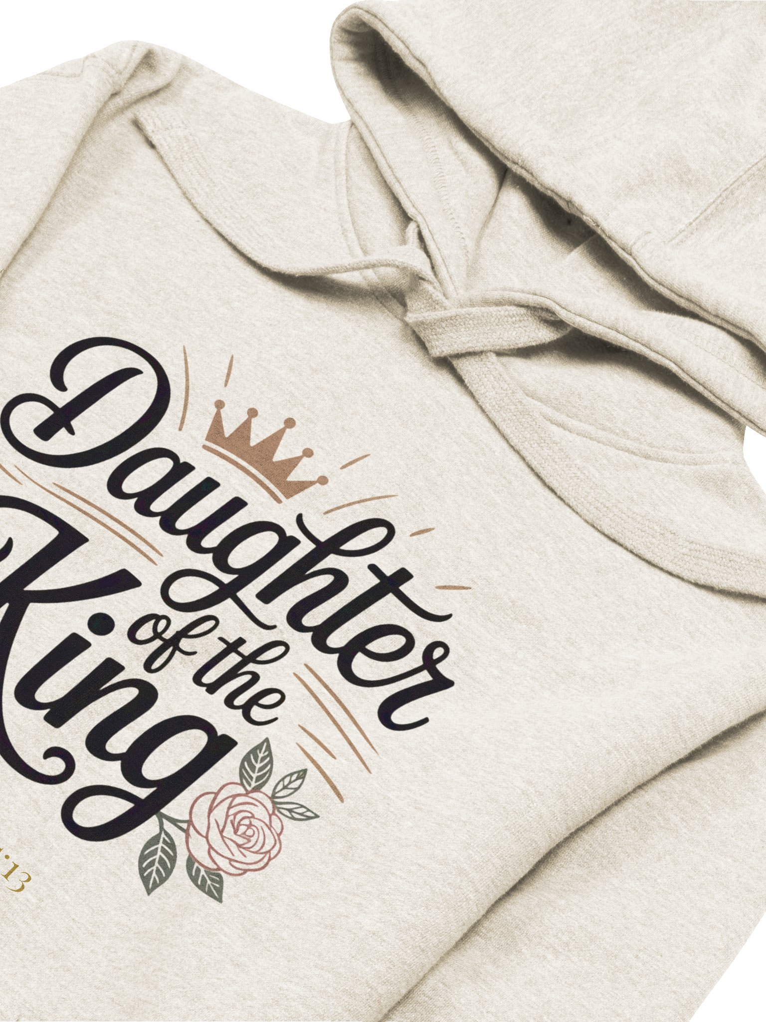 Daughter of the King Premium Hoodie - Bone product image (3)