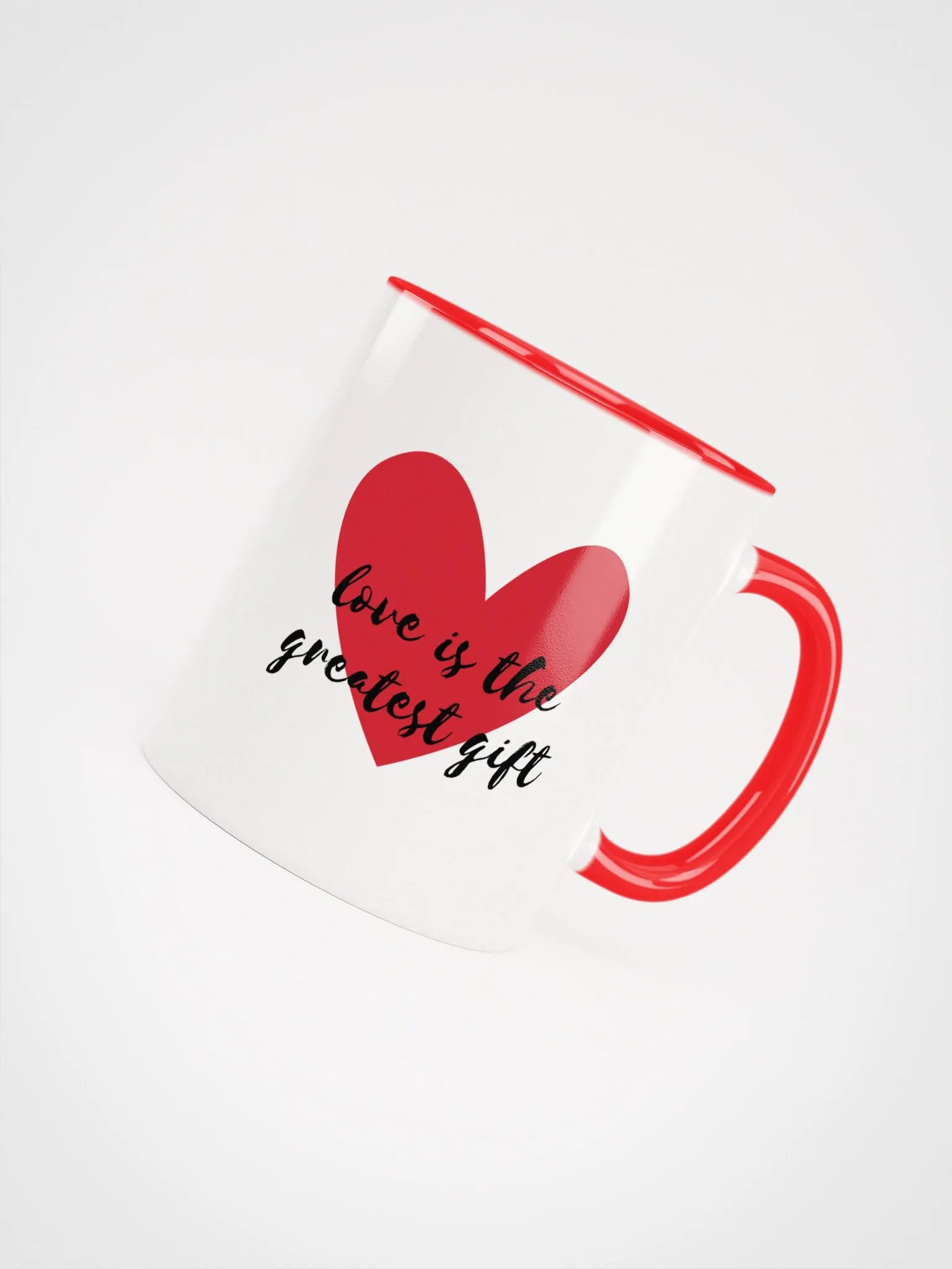 MUG "love is teh greatest gift product image (8)
