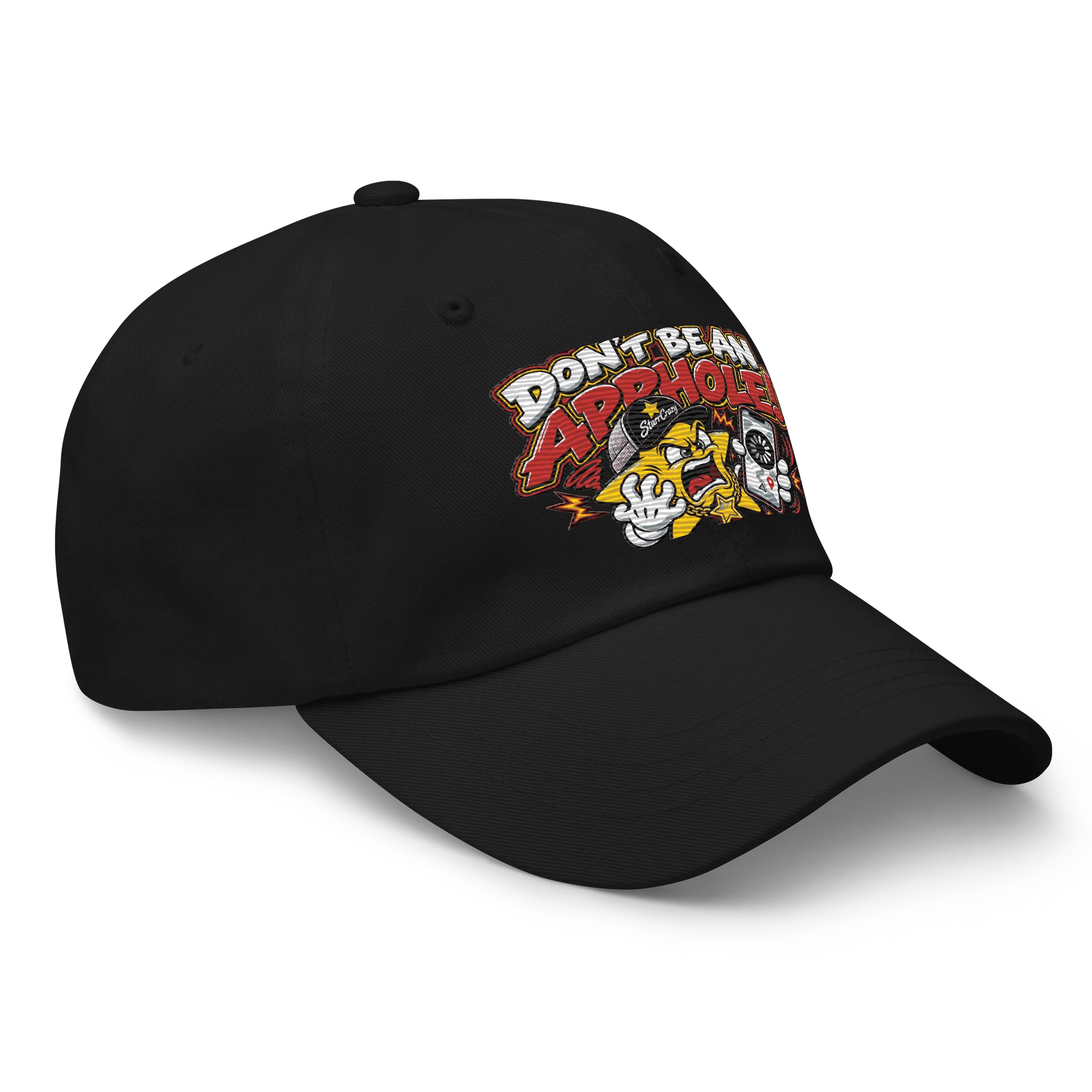 Don’t Be an AppHole – StarrCrazy Dad Hat product image (2)