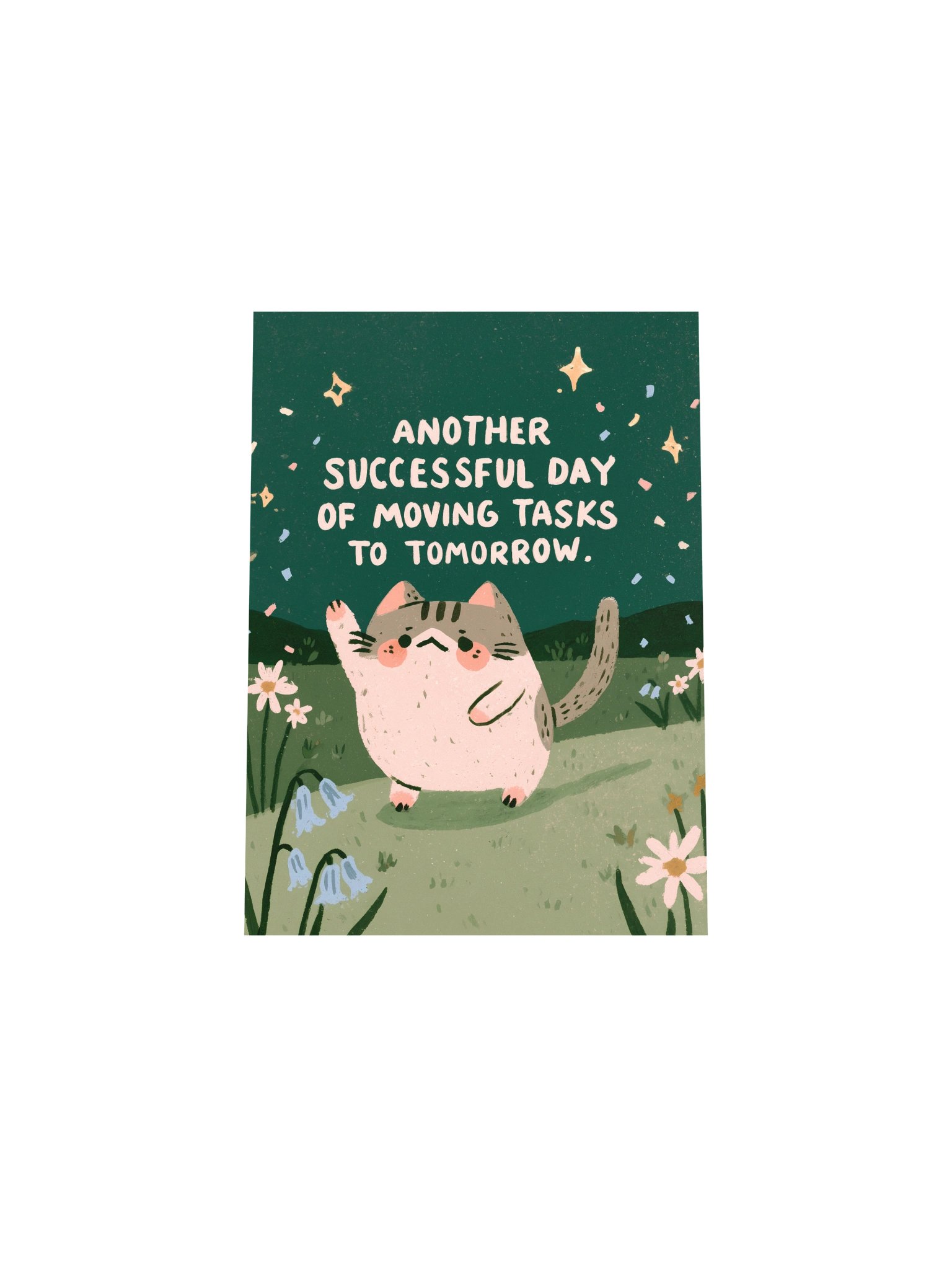 Another Successful Day Cat Meme Poster product image (29)
