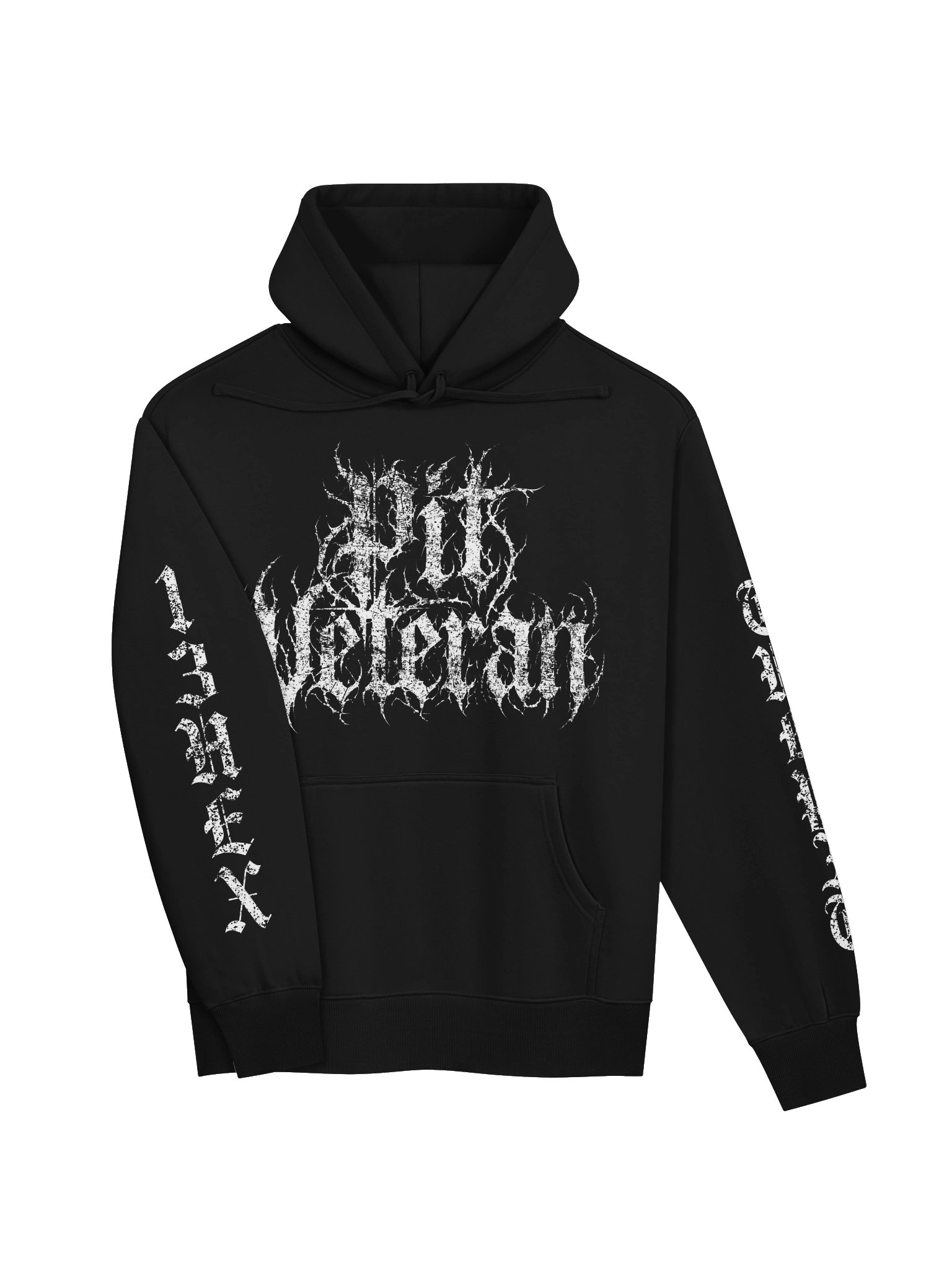PIT VETERAN — Heavyweight Metal Hoodie product image (3)