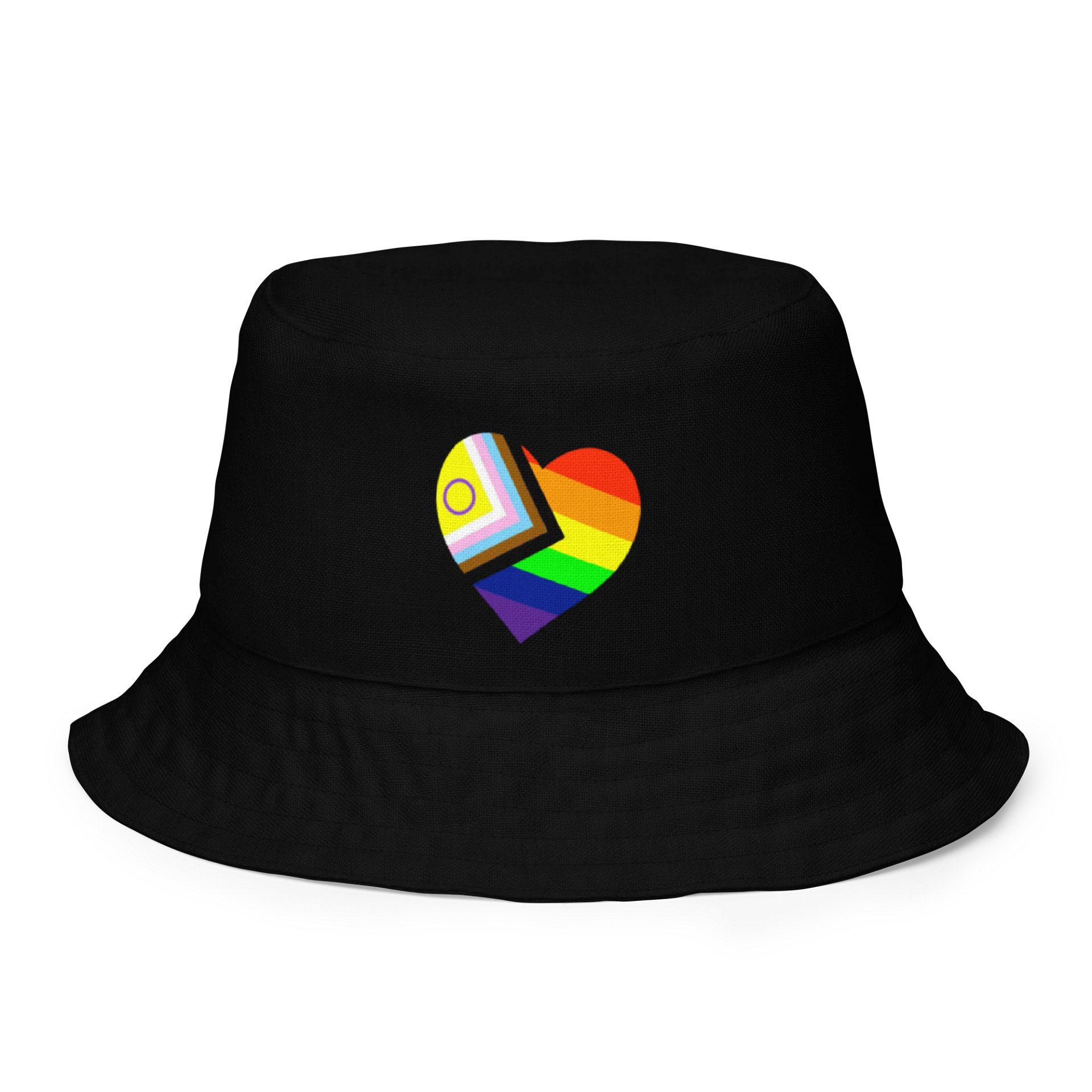 Pride Heart Bucket Hat product image (1)