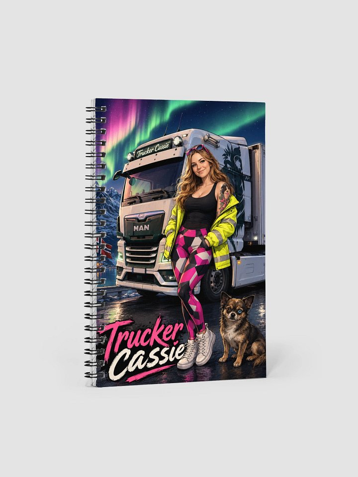 Trucker Cassie Aurora Truck Notebook product image (1)
