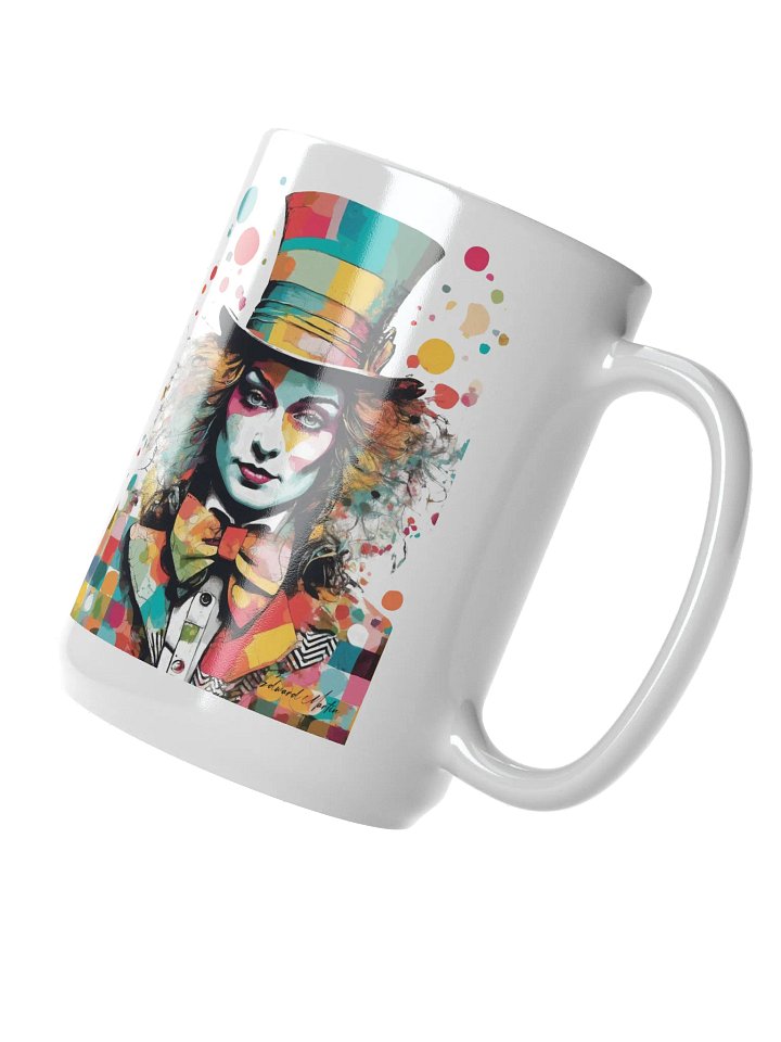 Mad Hatter:Vibrant Collage Portrait : Elegance Mug product image (2)