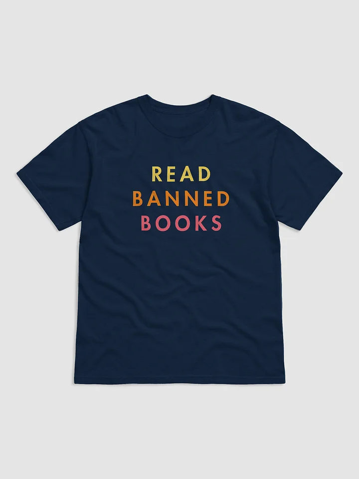 READ BANNED BOOKS TEE (SUNSET) product image (3)