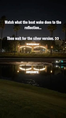 This Reflection Just Turned Right-Side-Up 🤯

I’ve honestly never seen anything quite like this.

During our BoardWalk walk th...