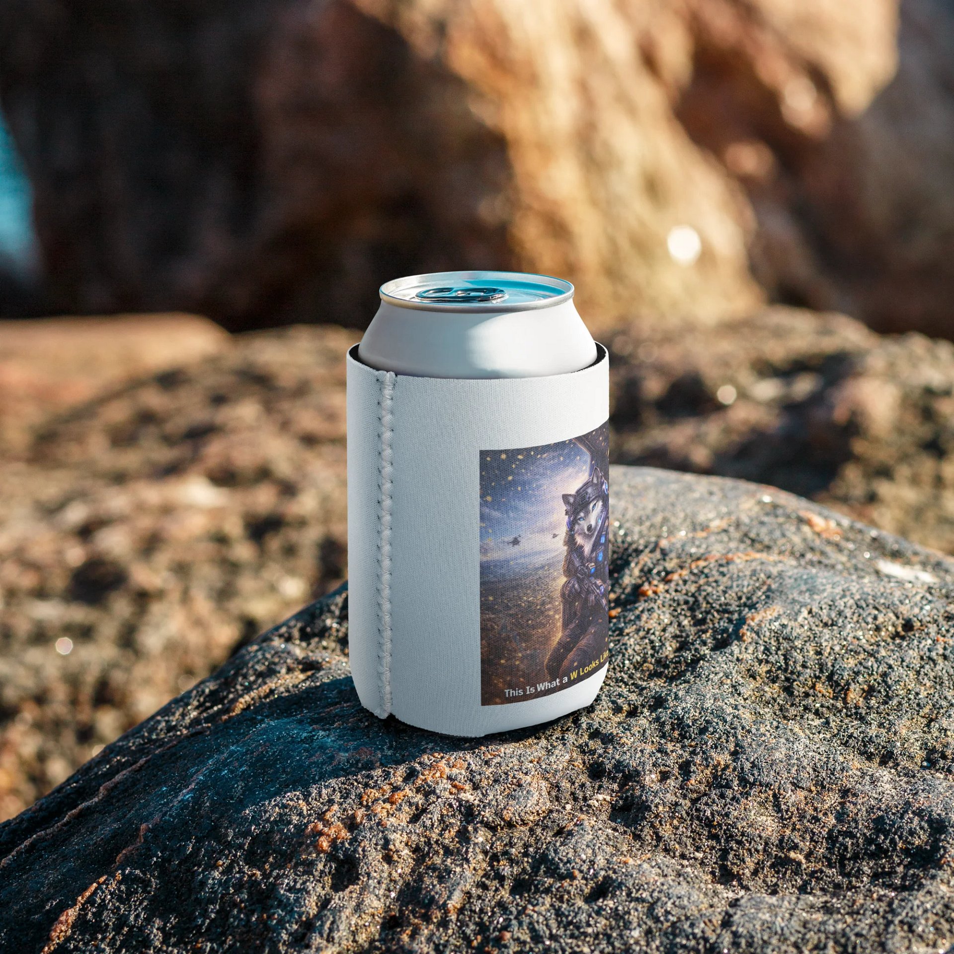 Tactical Wolf Can Cooler product image (8)