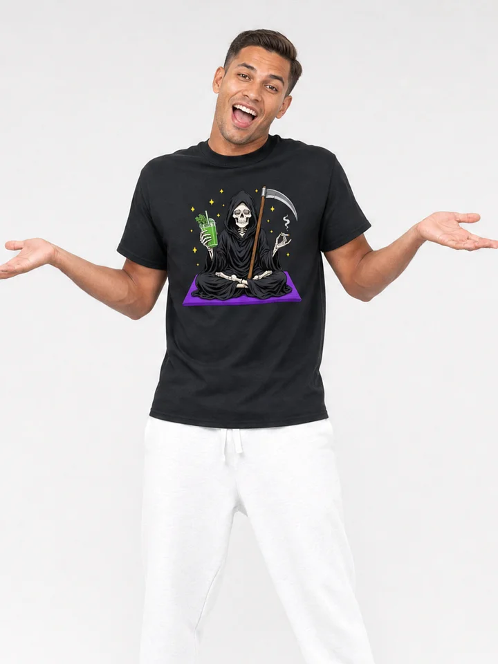 Grim Reaper Yogo Kale Break Graphic T-Shirt product image (1)