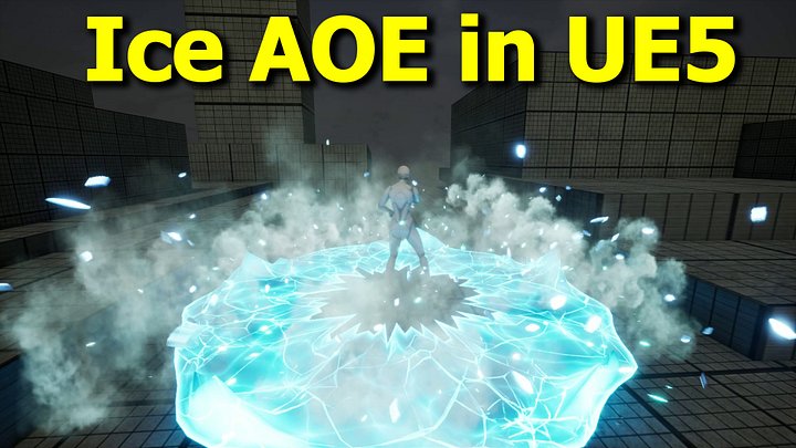 Ice AOE in Unreal Engine 5 Niagara product image (1)