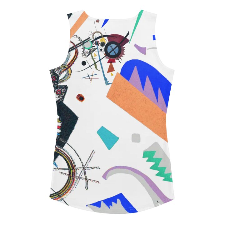 Abstract Lithographic Pattern Design Tank Top - V1 product image (2)