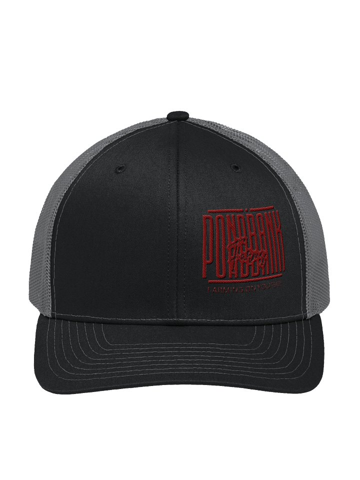Black Richarson hat with red logo product image (1)