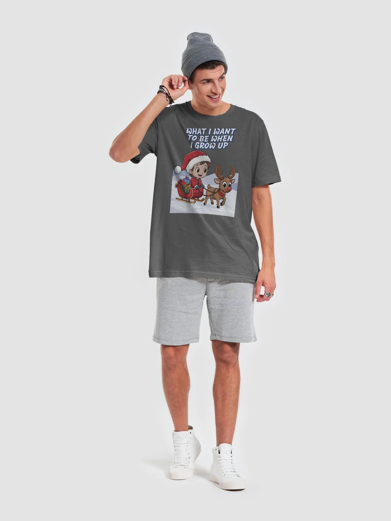 What I Want To Be When I Grow Up - Young Santa T-shirt product image (38)