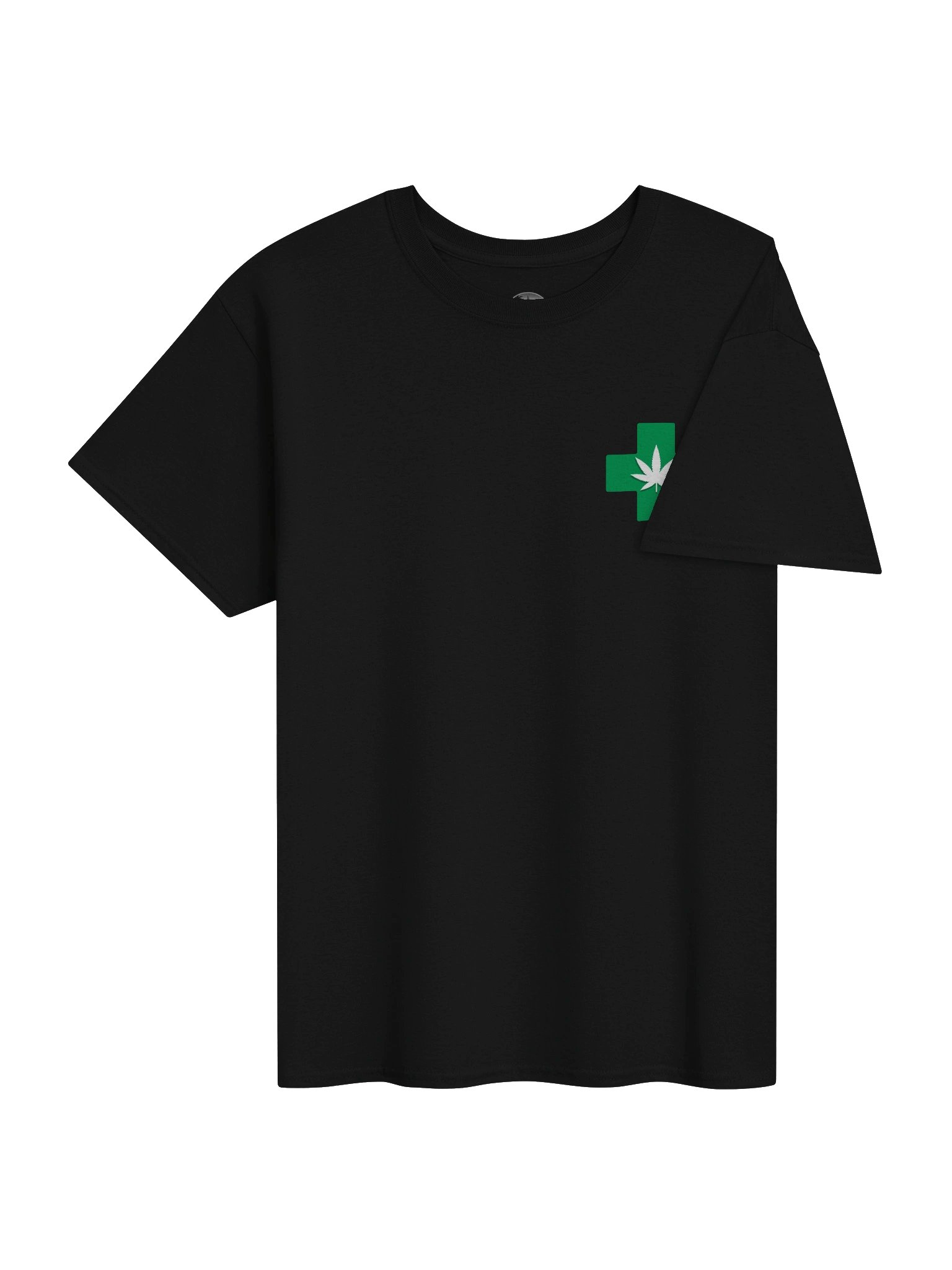 Medical Cannabis Cross Graphic Tee product image (4)