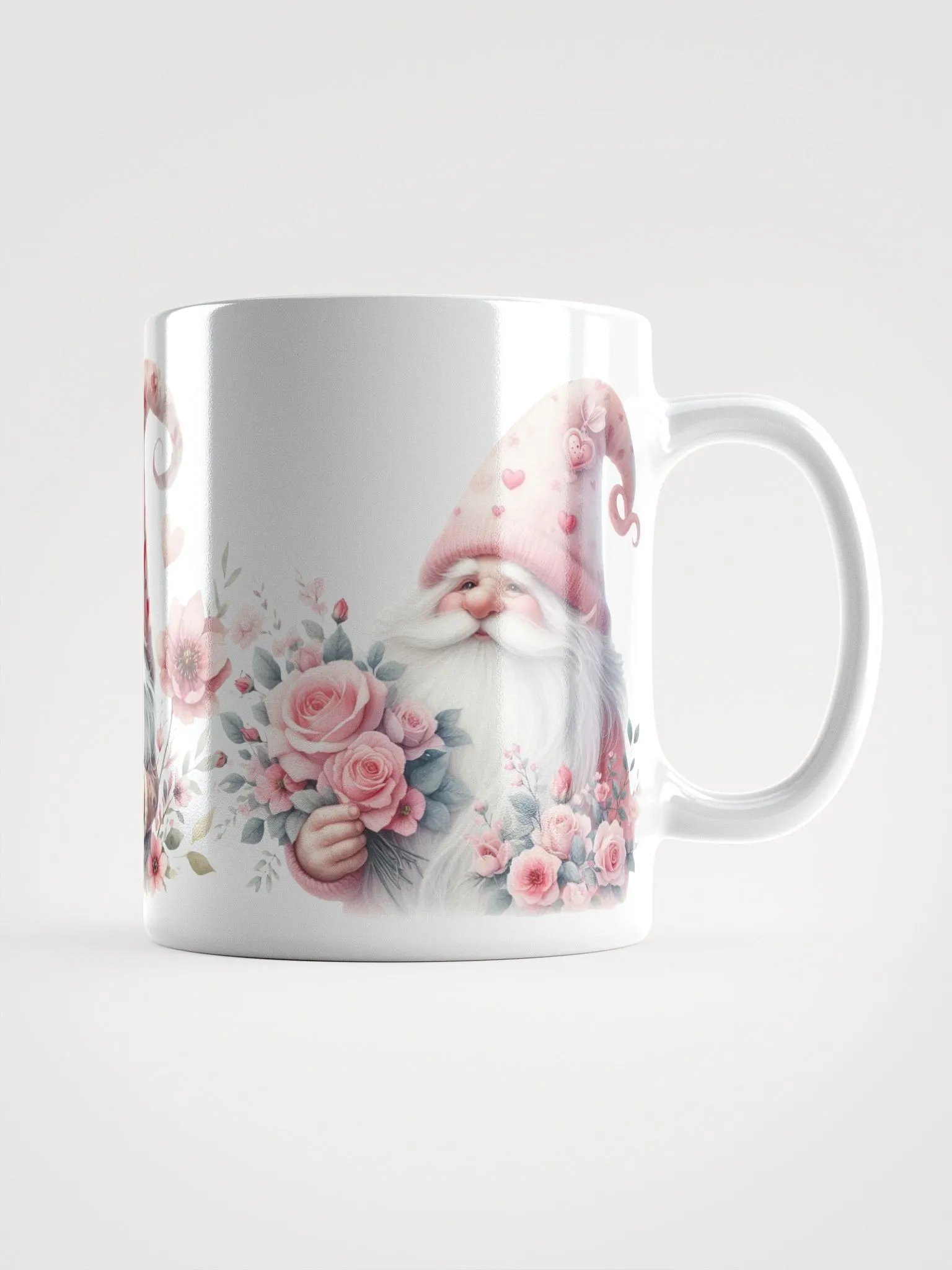 Valentine Pink Gnome Love Mug product image (1)