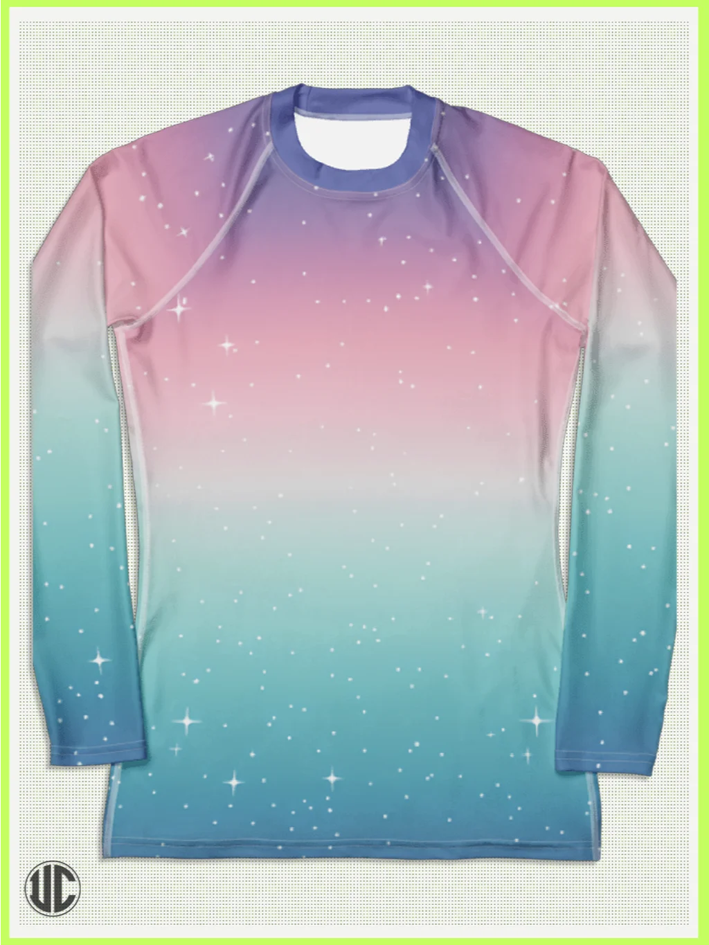 Celestial Glow – Women’s Rash Guard product image (3)