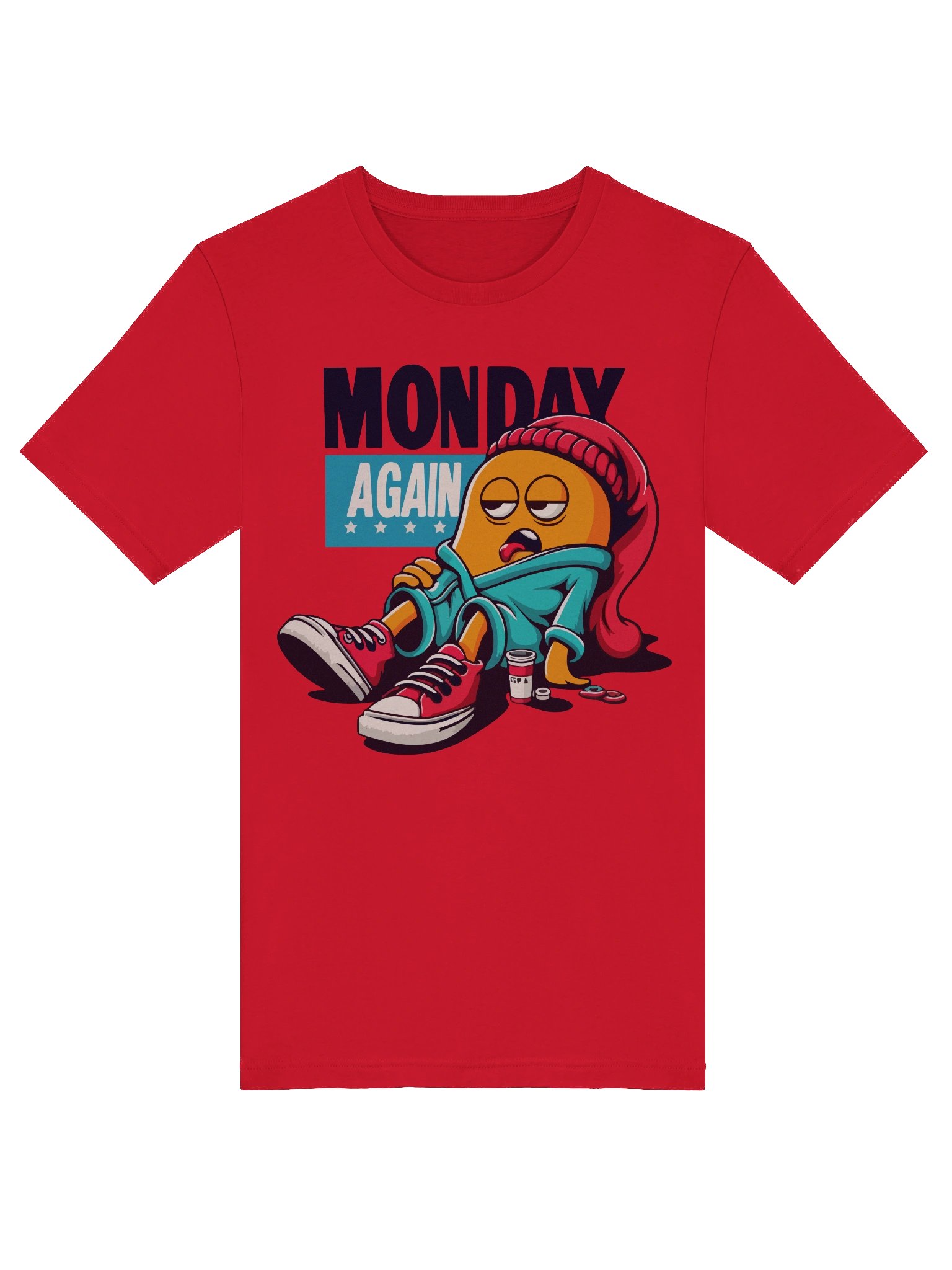Monday Again – Lazy Mood T-shirt product image (48)