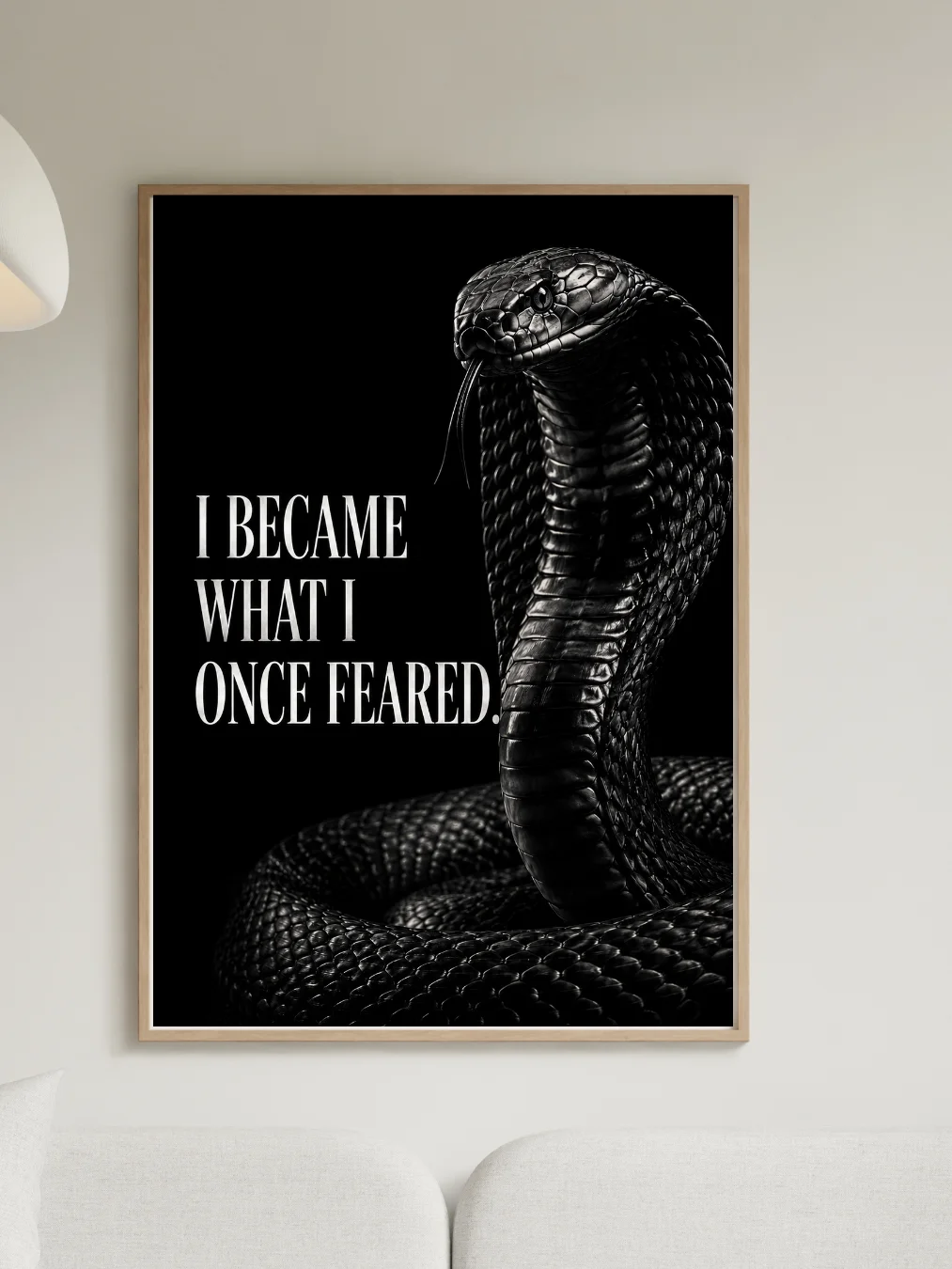 I Became What I Once Feared. - Printable Wall Art product image (1)