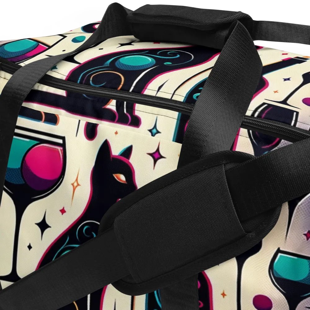 All-Over Print Duffle Bag product image (6)