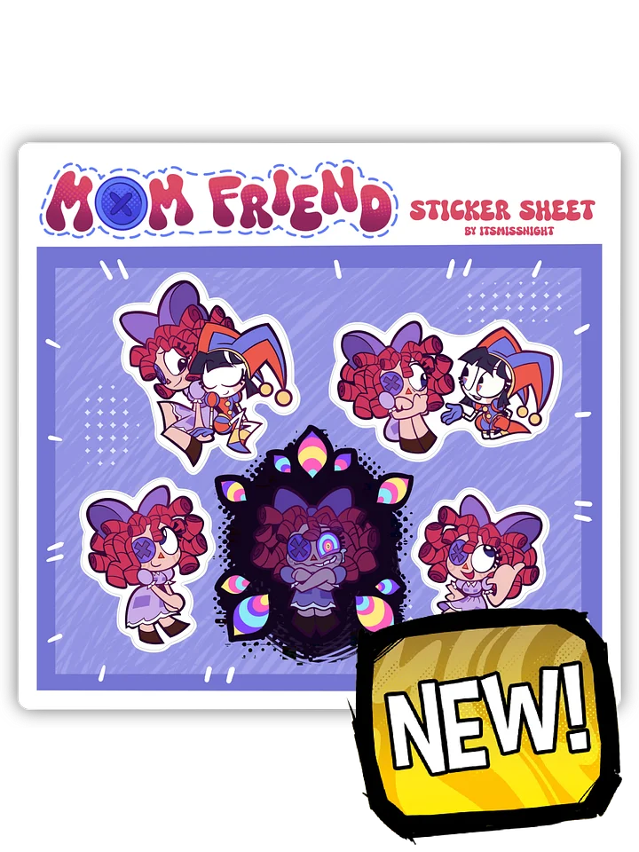 (Pre-order) Mom Friend Sticker Sheet product image (1)