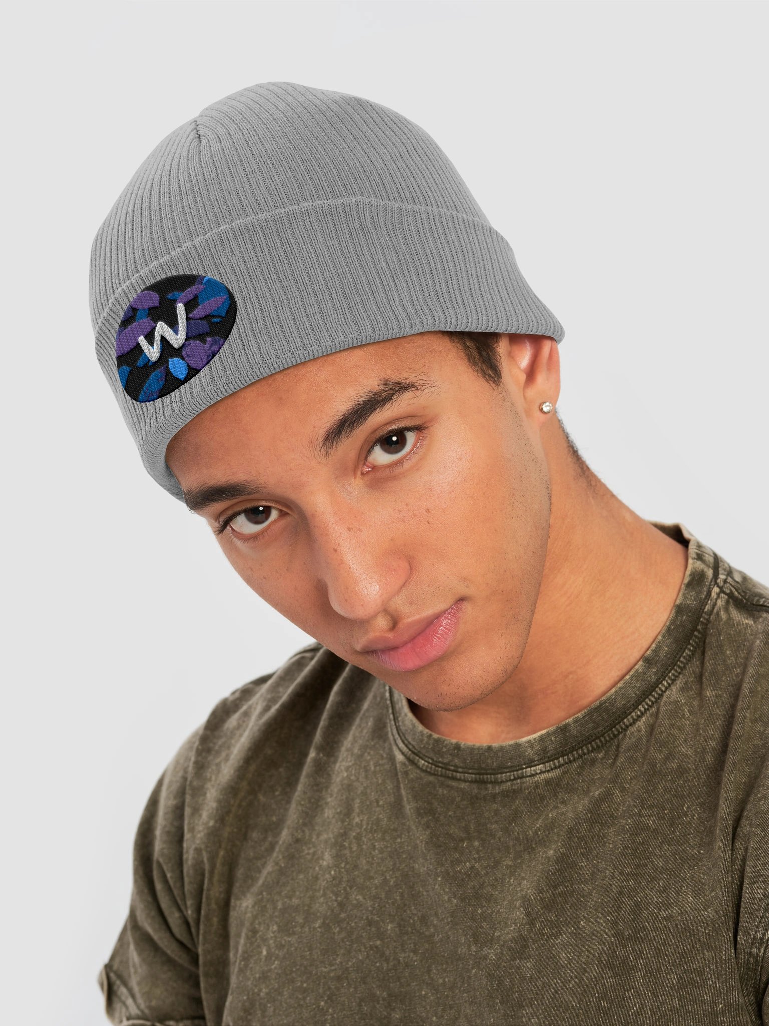 W Logo Beanie - Embroidered product image (4)