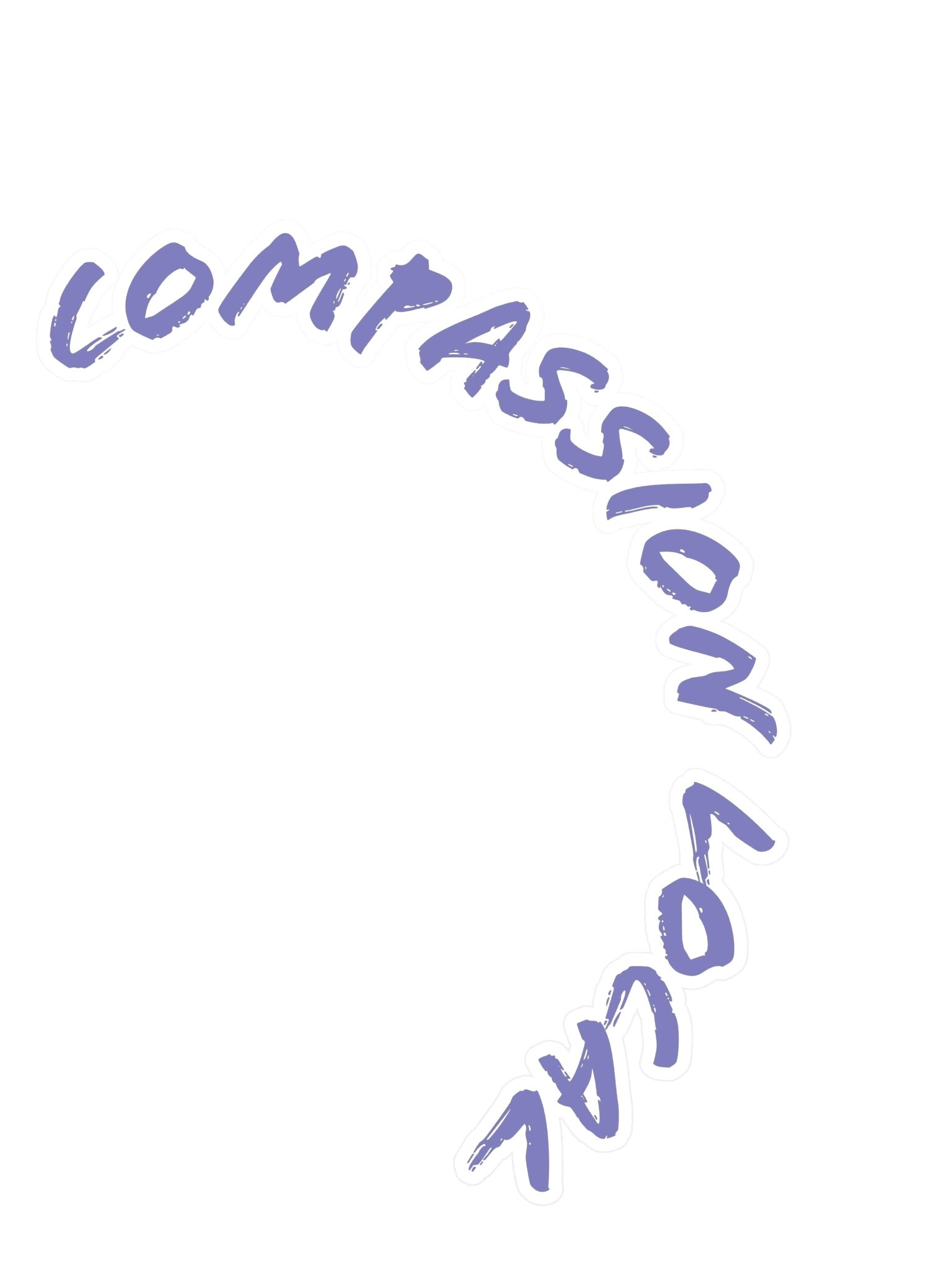CompassionLocal Sticker product image (1)