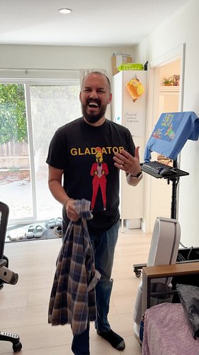 A little BTS moment at CinePals HQ. @im_brandonshealy is a punny guy 😂 Be real though, who has their best ideas on the toilet...