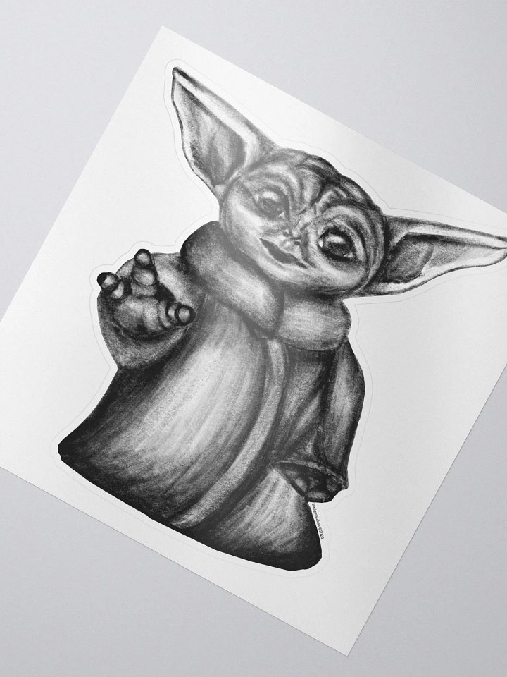 Alien Sketch Sticker product image (2)