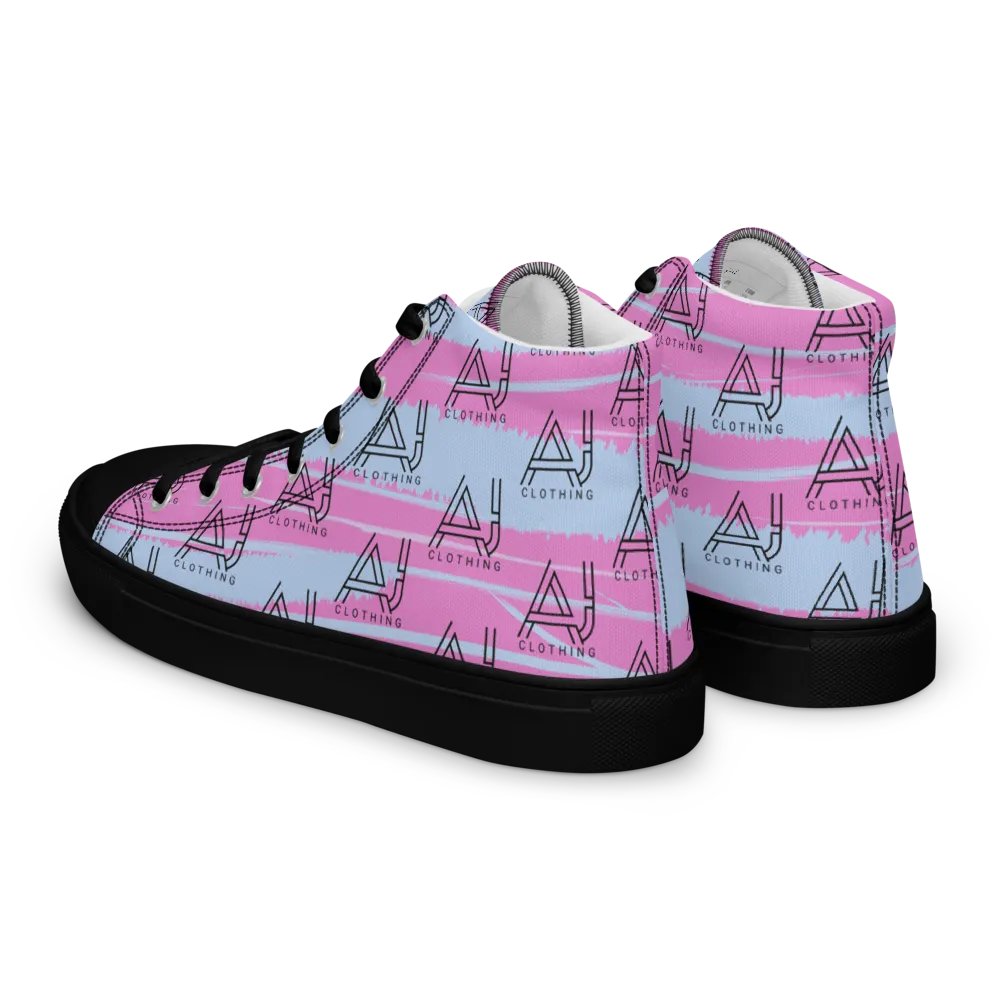 Pink blue alt high tops product image (6)